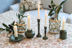 Green Chamberstick Holder