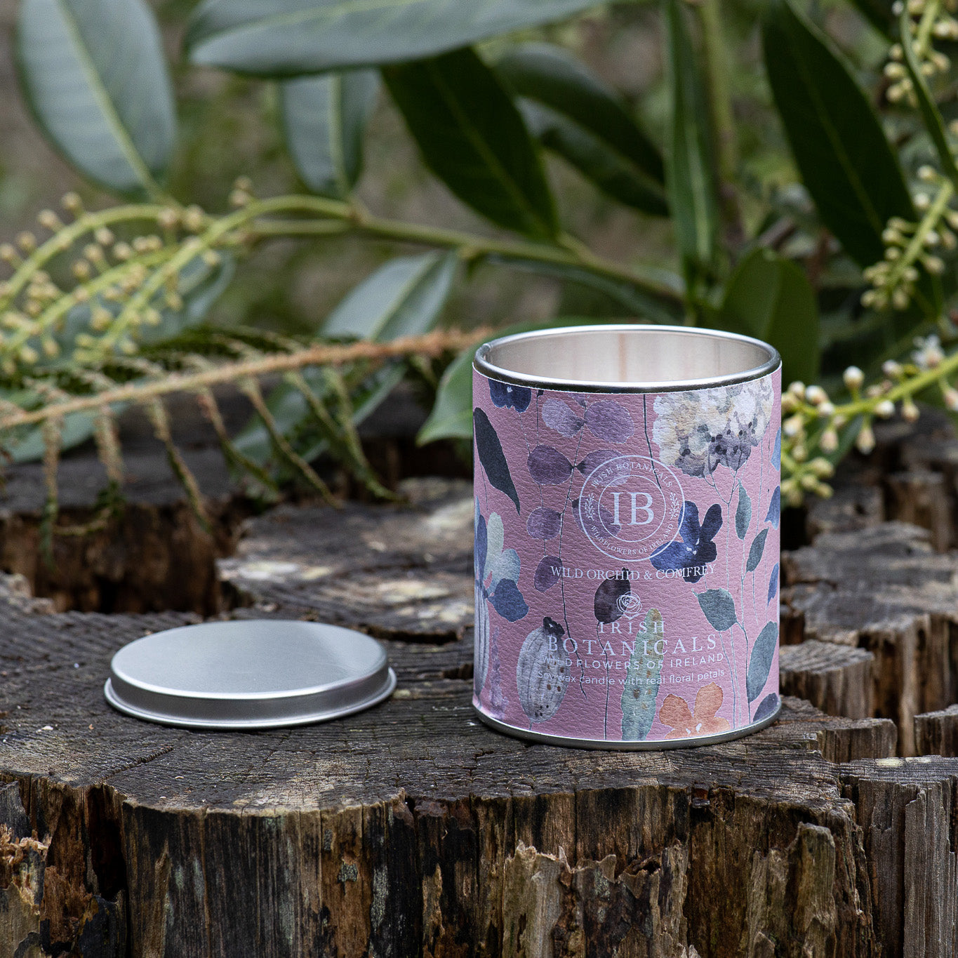 Wild Orchid & Comfrey Tin Candle